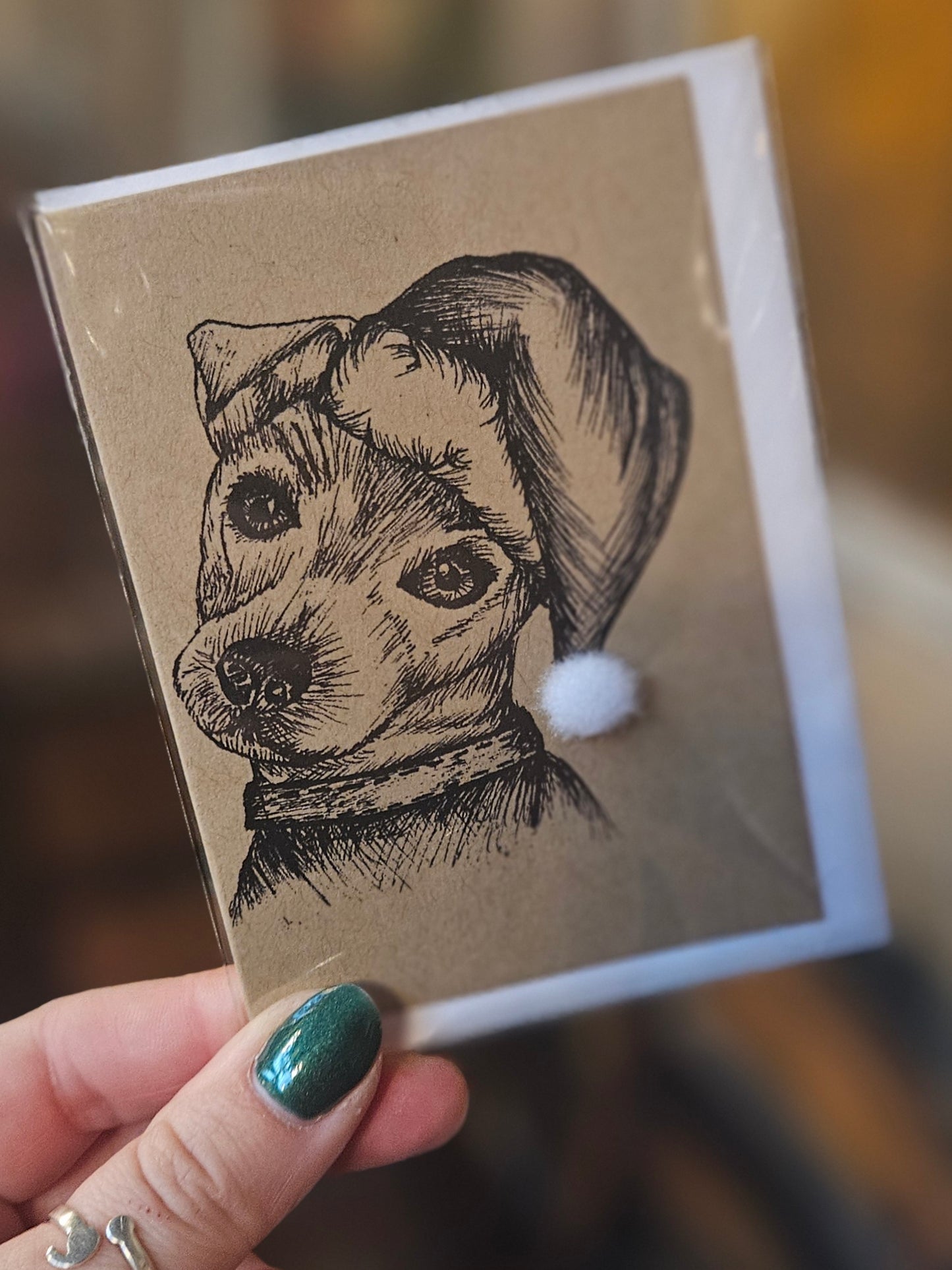 A7 Rosie Christmas Card